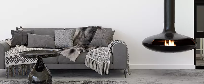 Circular Hanging Fireplace Installation Services in Aberdeen, WA