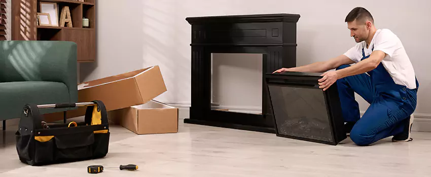 Old Rusted Metal Fireplace Repair And Replacement in Aberdeen, WA